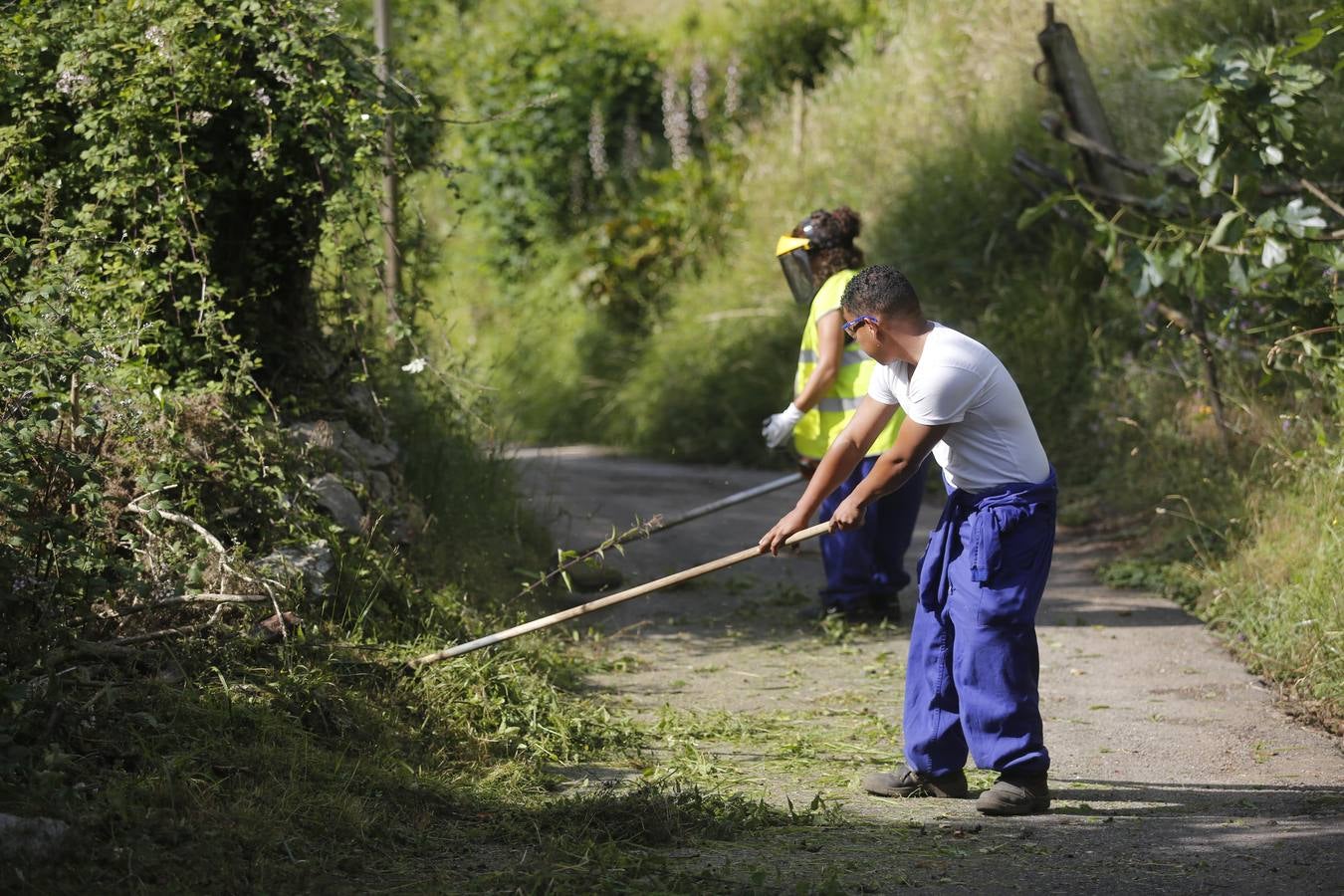 Presos con un trabajo