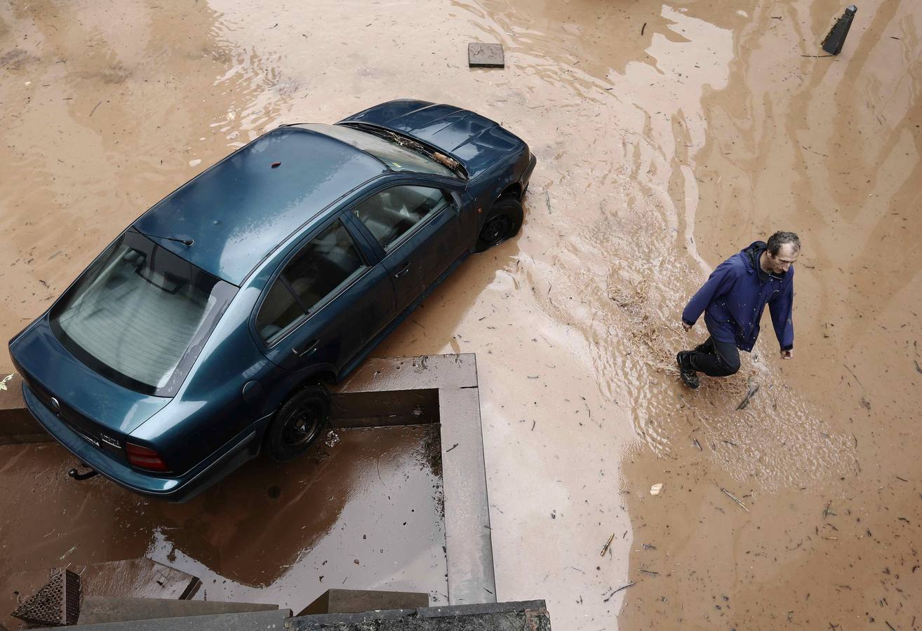 Las impactantes imágenes de las inundaciones en Elizondo