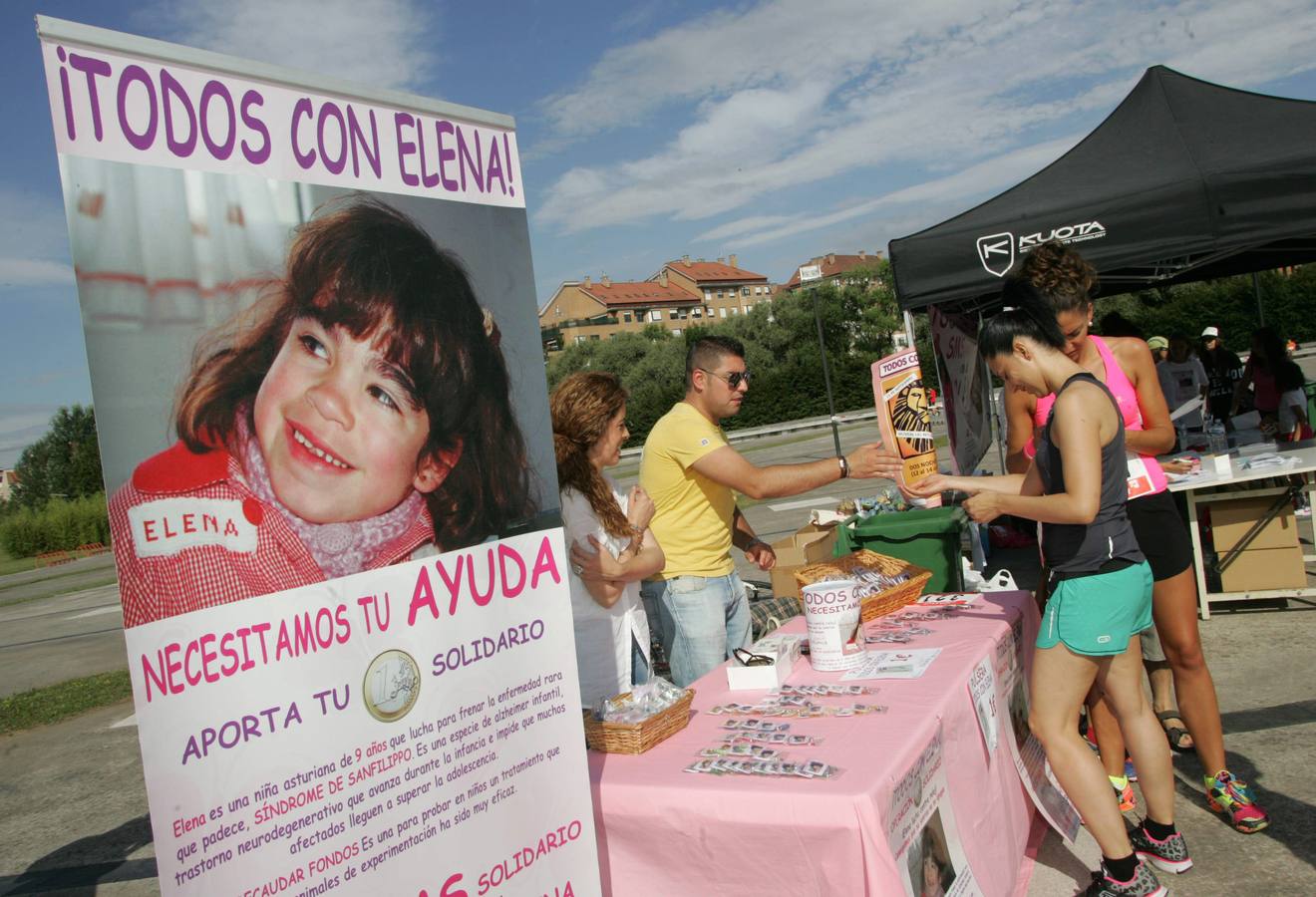 Cuatrocientas personas corren en Gijón contra el síndrome de Sanfilippo