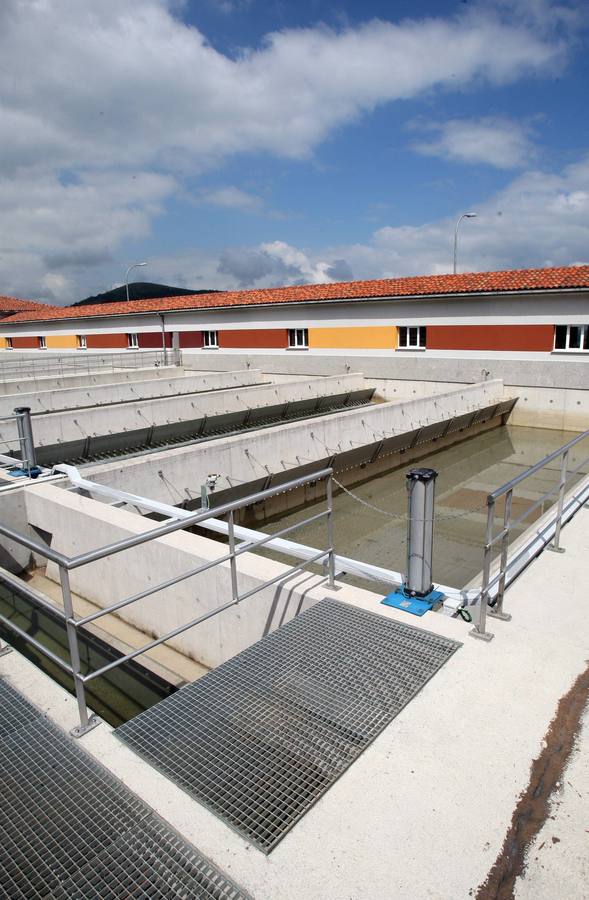 Inauguración de la planta de agua de Cabornio en Oviedo