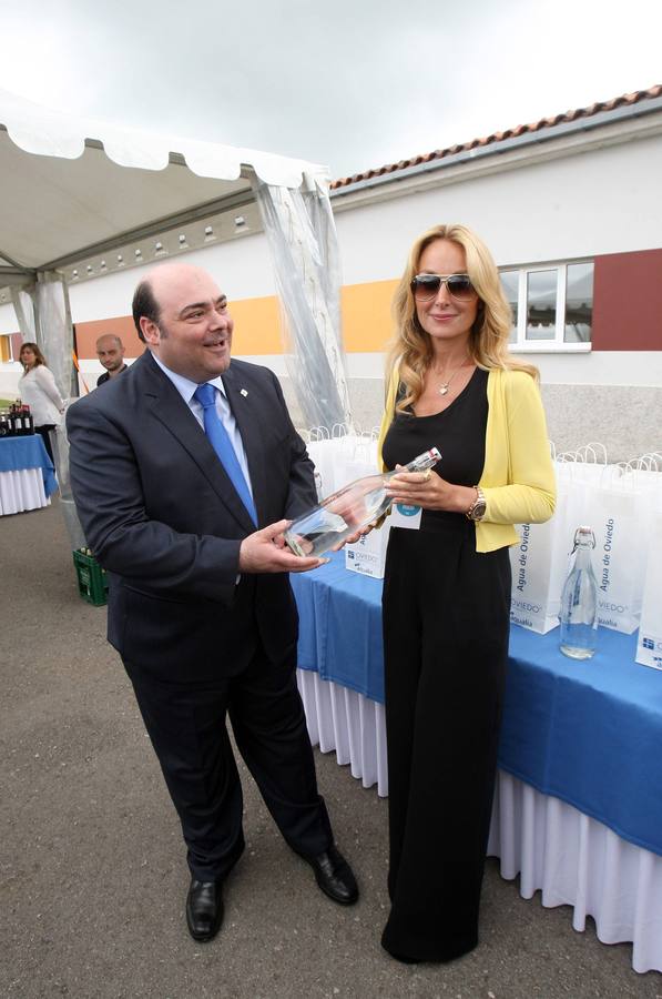 Inauguración de la planta de agua de Cabornio en Oviedo