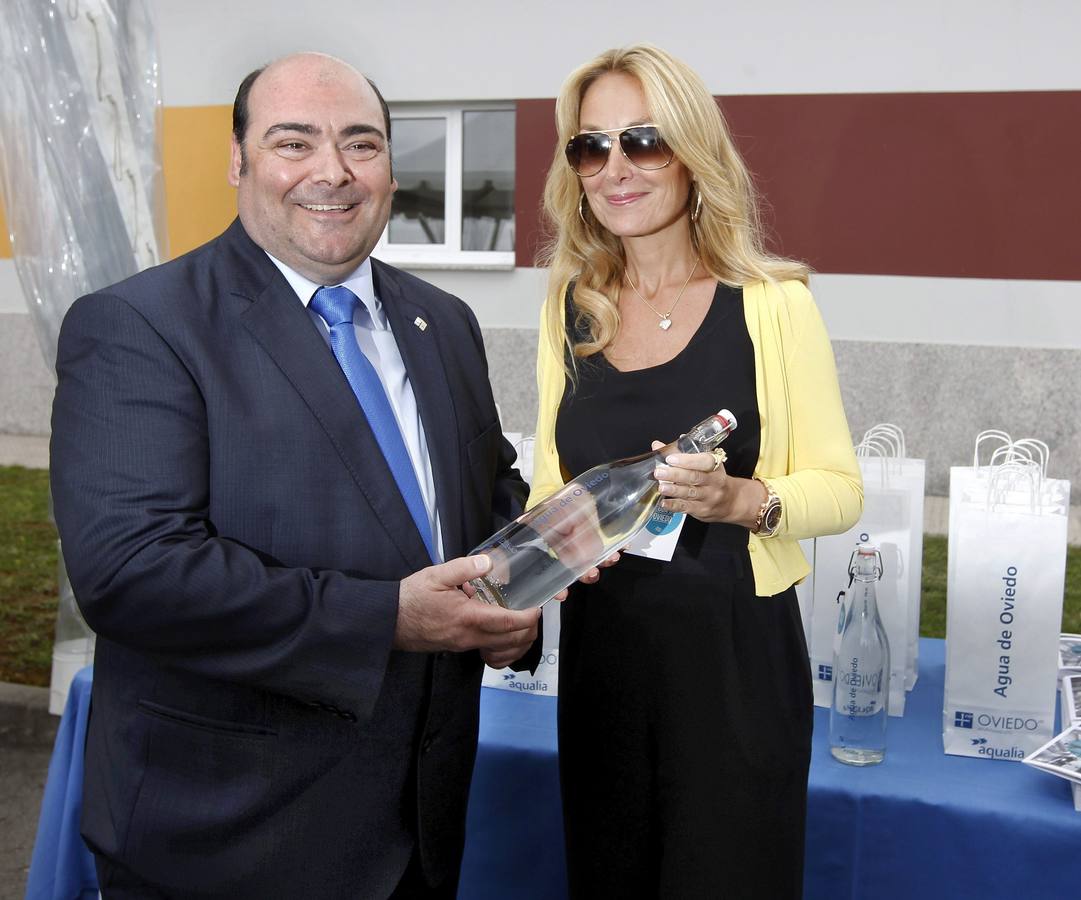 Inauguración de la planta de agua de Cabornio en Oviedo