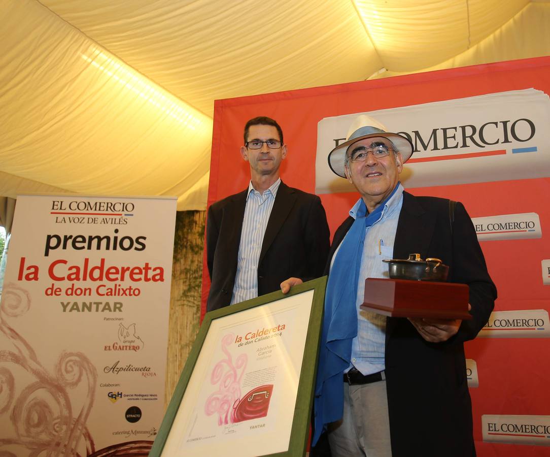 Los nuevos maestros Caldereta de Don Calixto reciben su premio