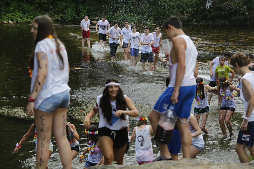 La jira de Sotrondio acaba en el barro