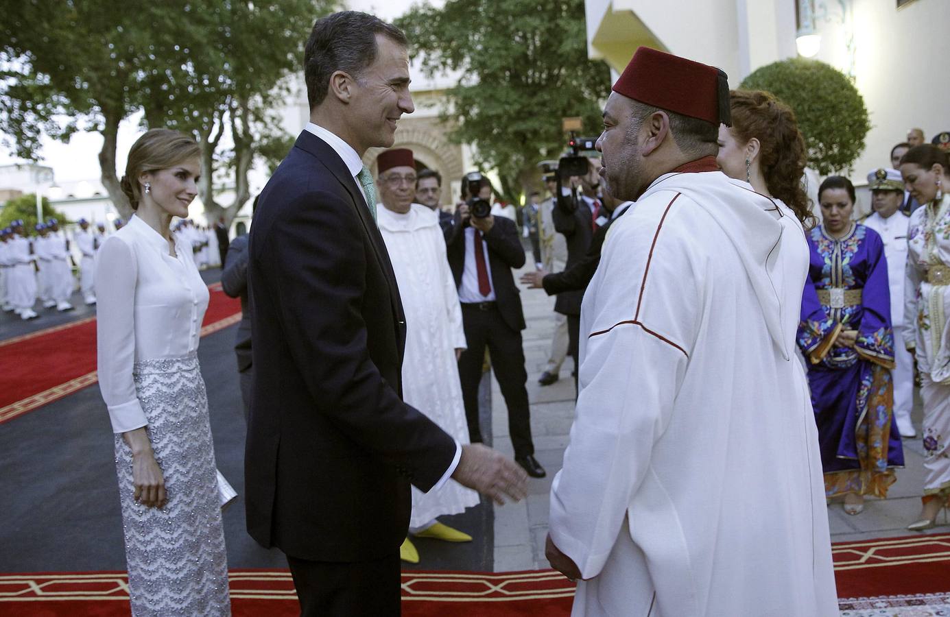 La visita a Marruecos de los Reyes de España