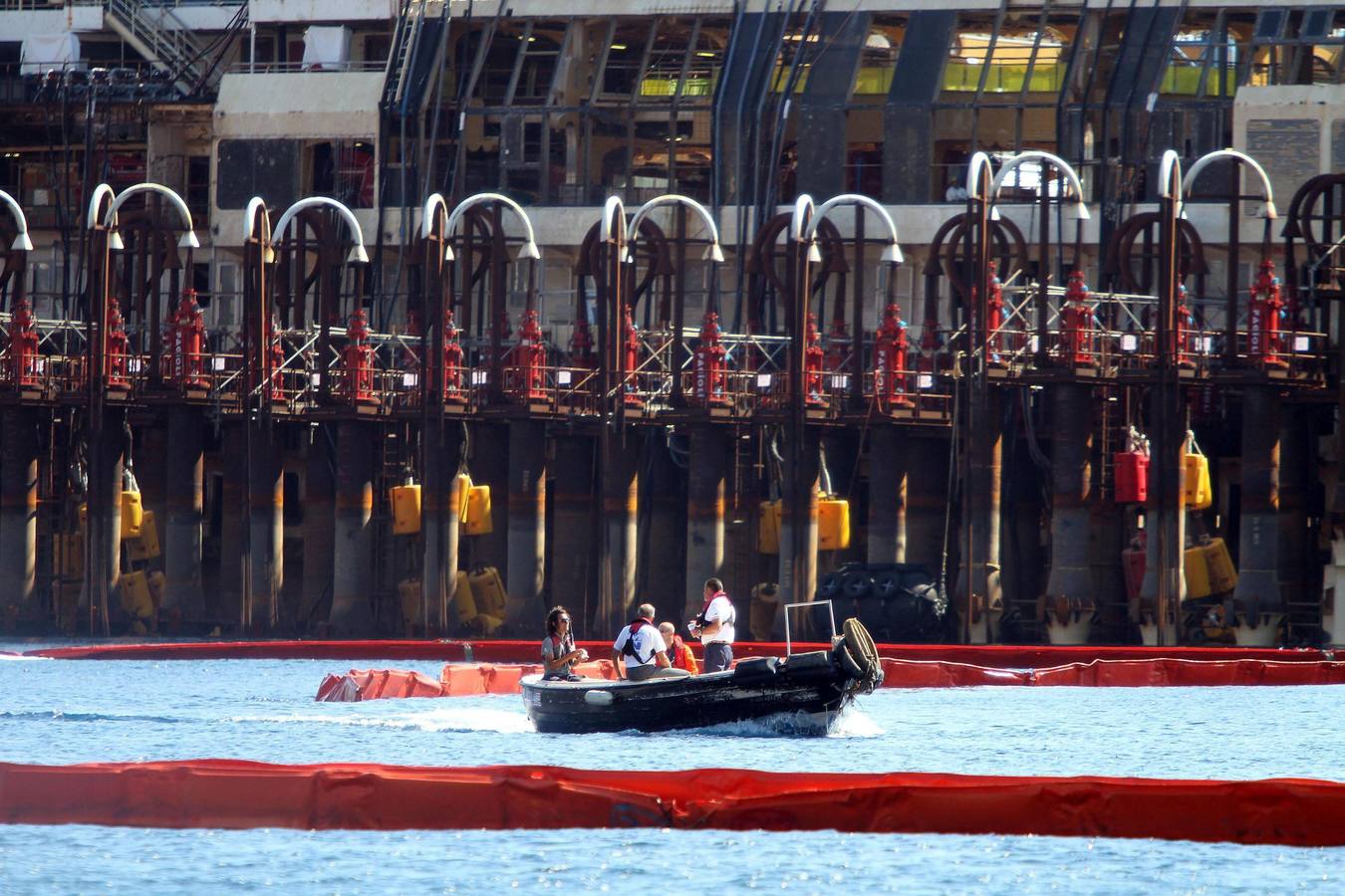 La última travesía del Costa Concordia