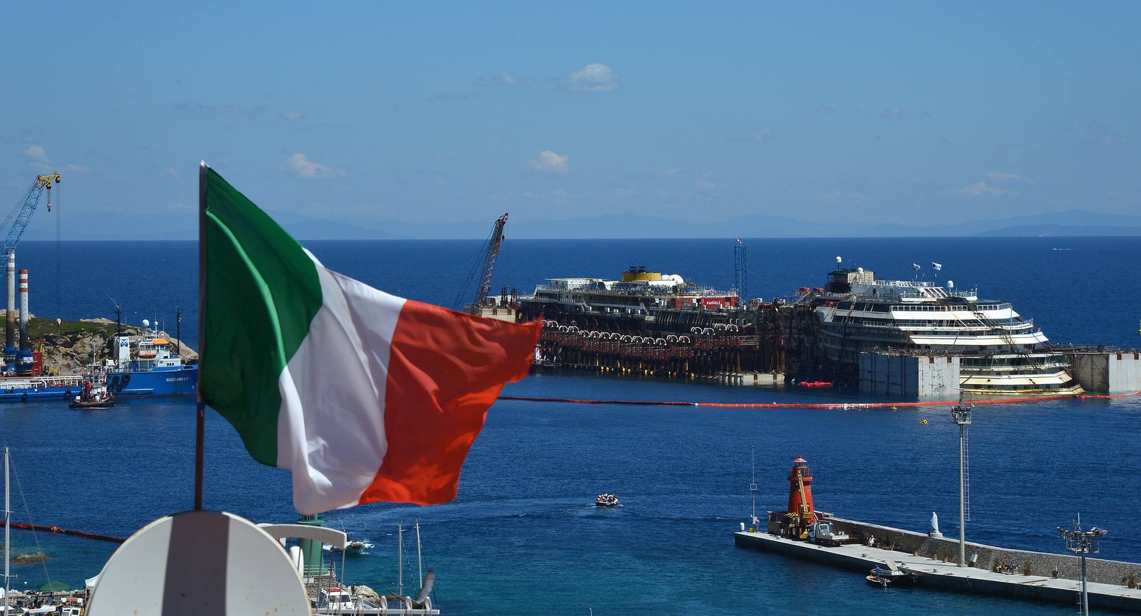 La última travesía del Costa Concordia