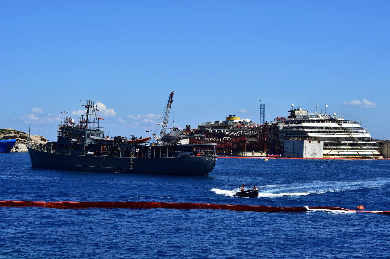 La última travesía del Costa Concordia