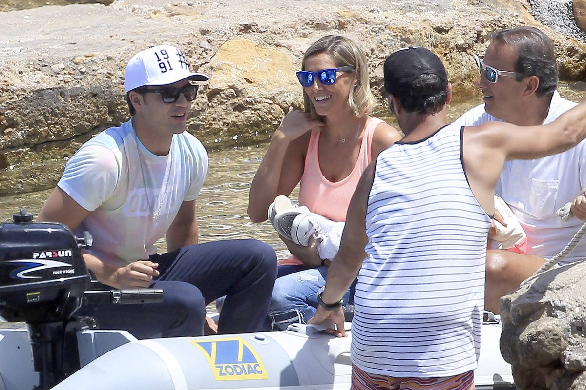 El actor Maxi Iglesias en Ibiza