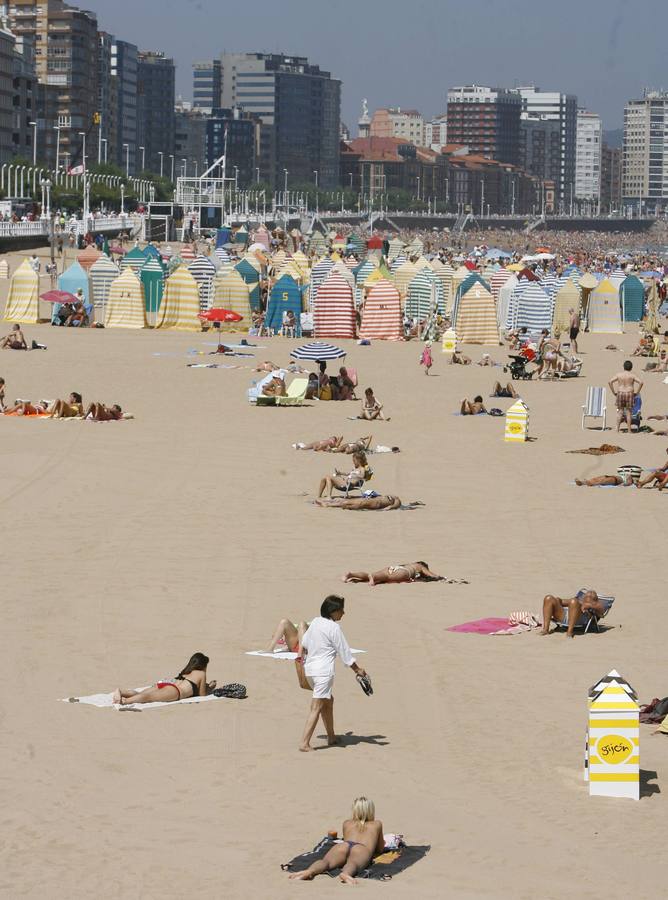 El sol, de paso en Asturias