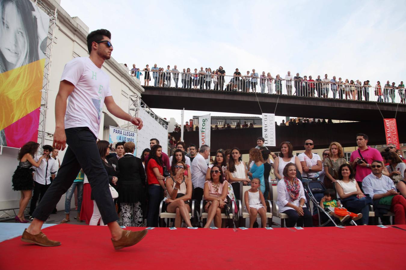 Desfile de moda y belleza, en Avilés