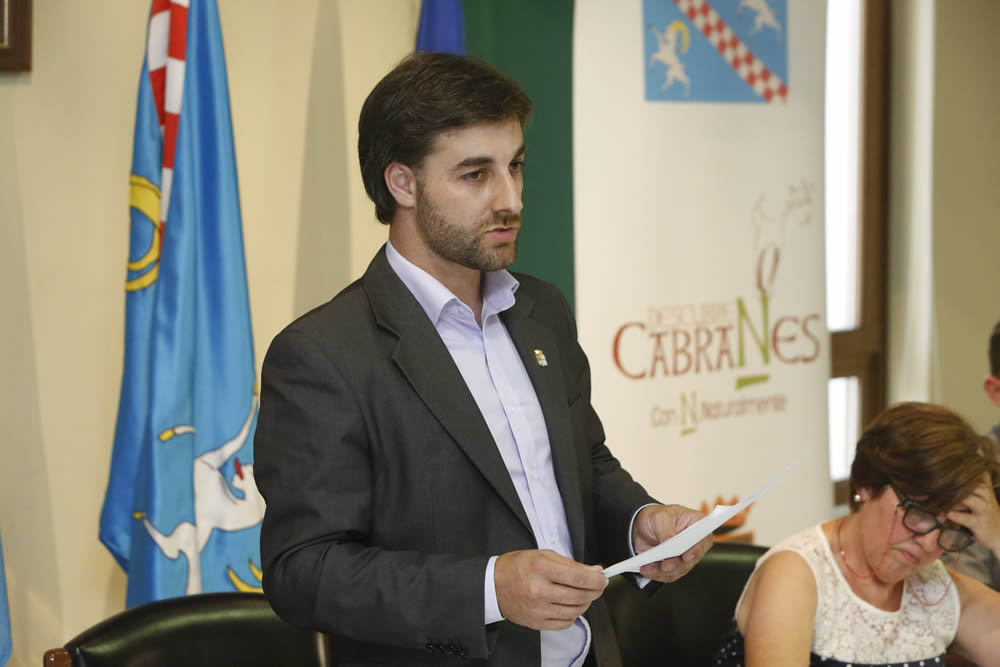 Gerardo Fabián, nuevo alcalde de Cabranes