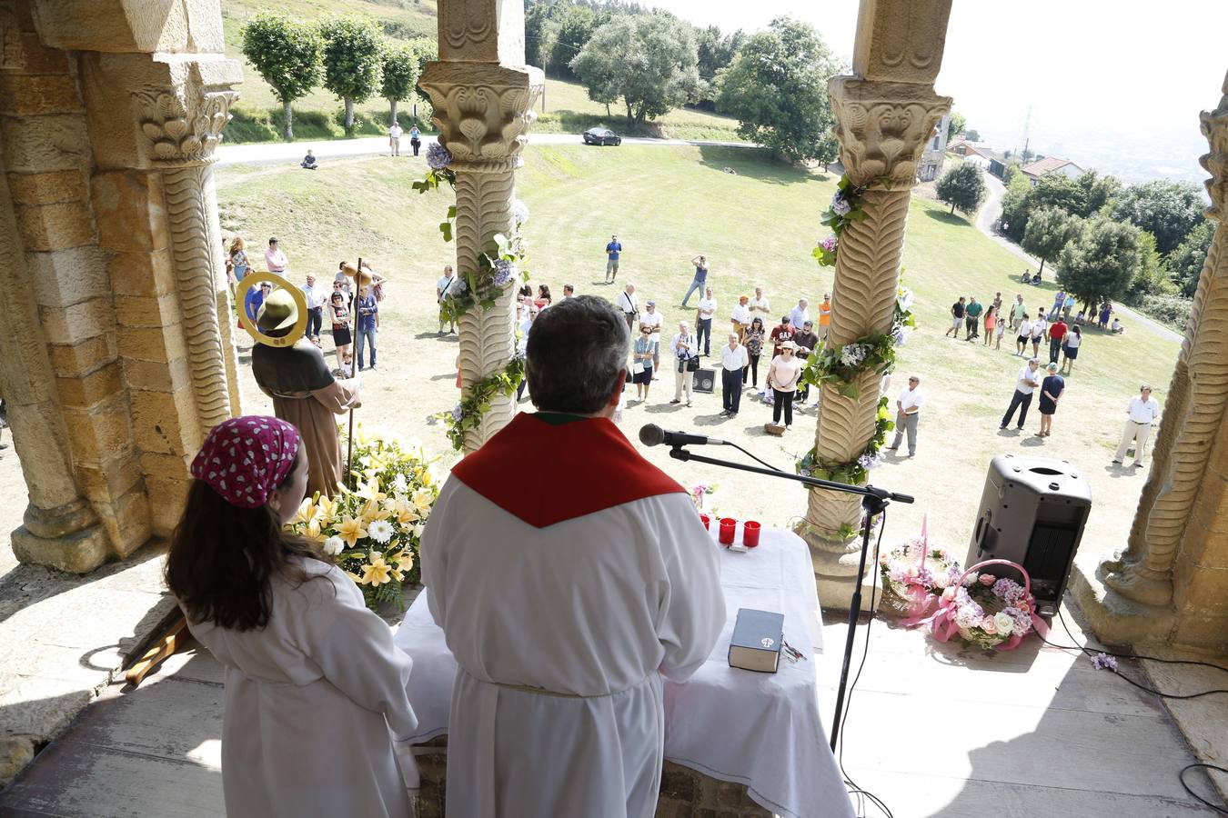 Santa María se rinde al Apóstol