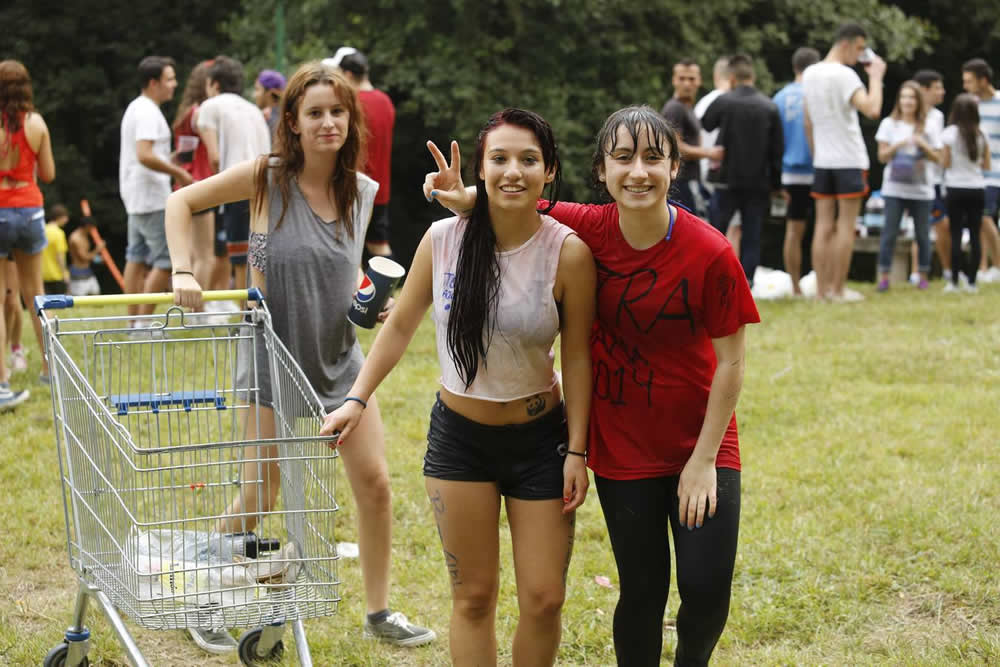 La jira de Santiago cierra las fiesta de Sama de Langreo