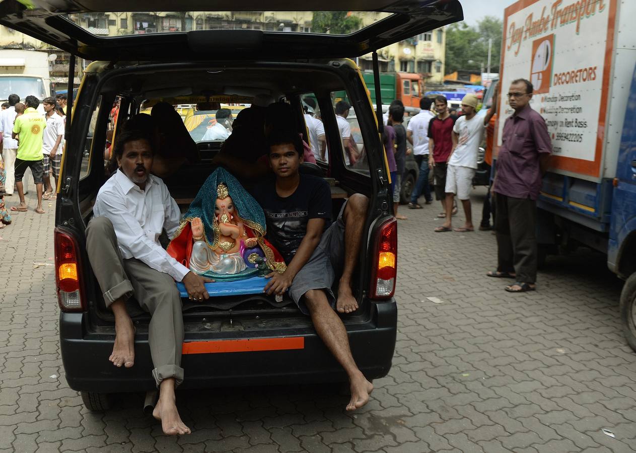 Honores para el dios Ganesha