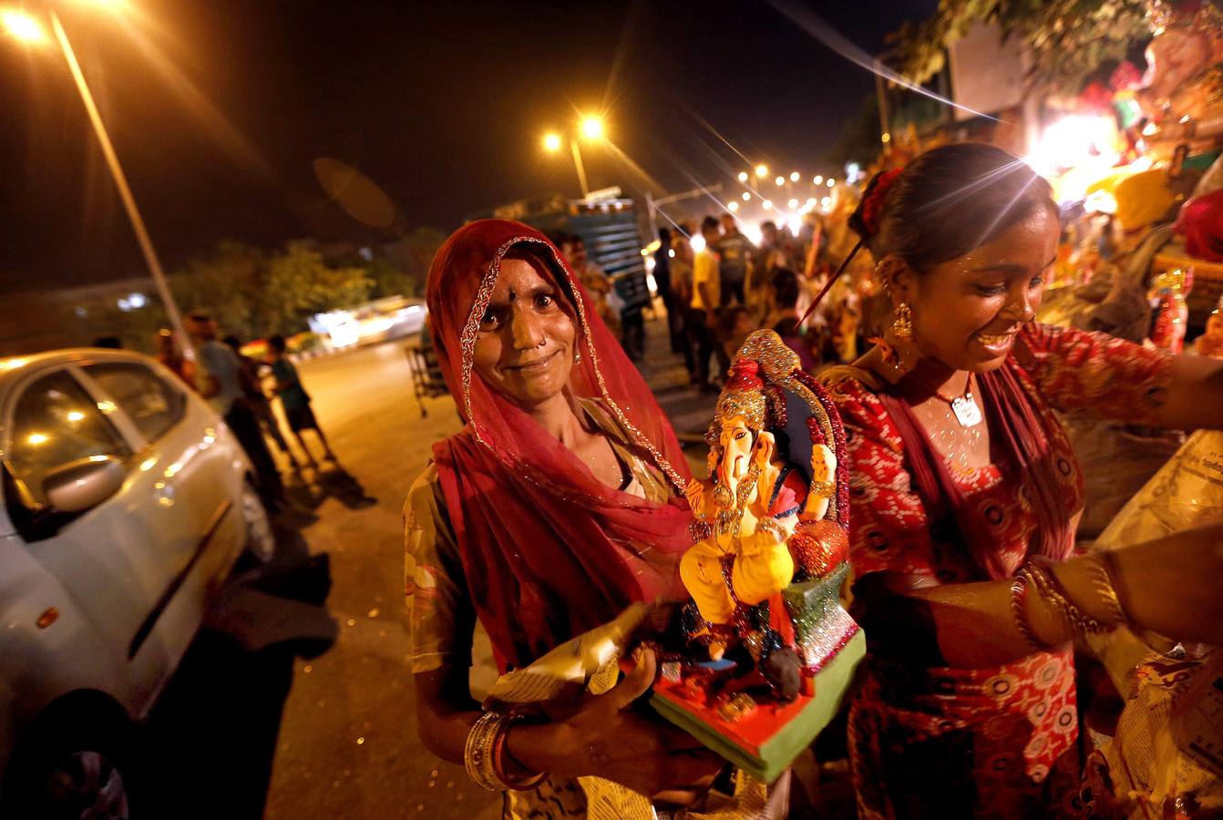 Honores para el dios Ganesha