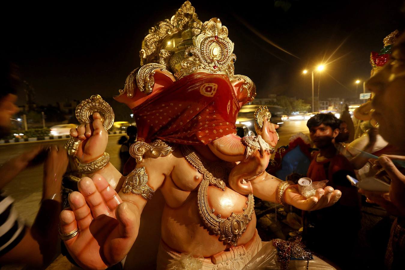 Honores para el dios Ganesha