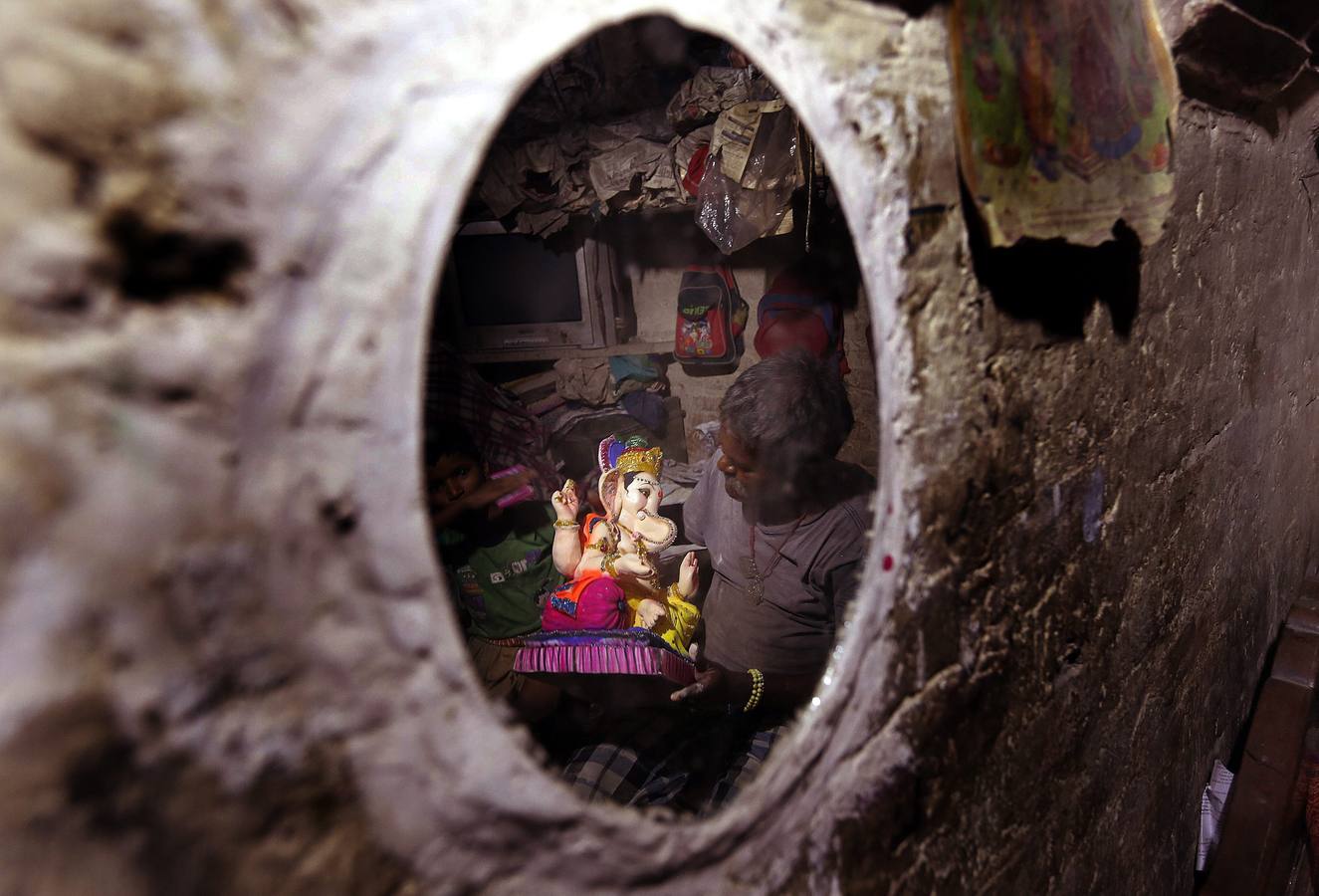 Honores para el dios Ganesha