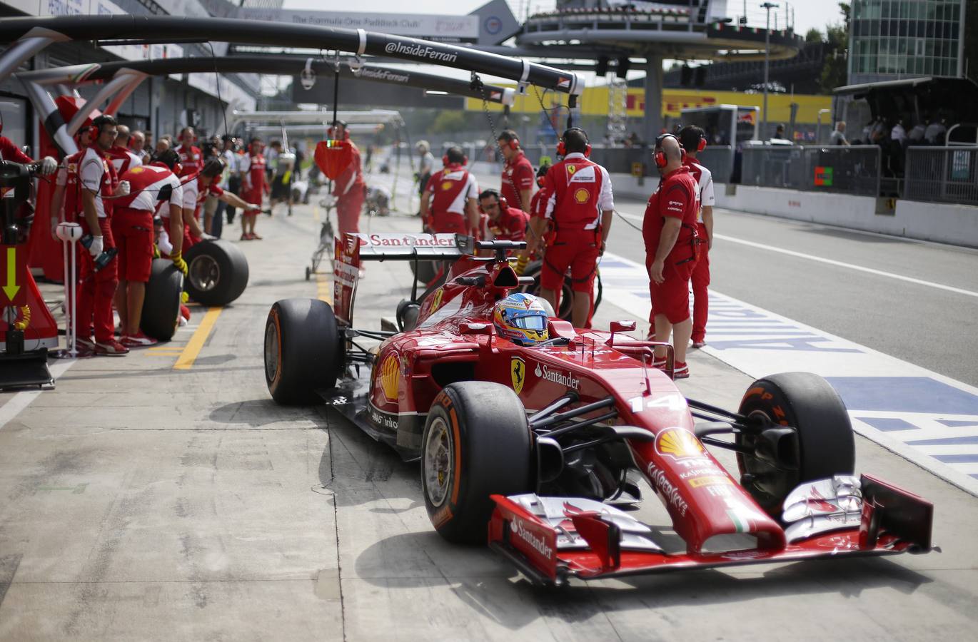 Las mejores imágenes de los entrenamientos libres de Monza