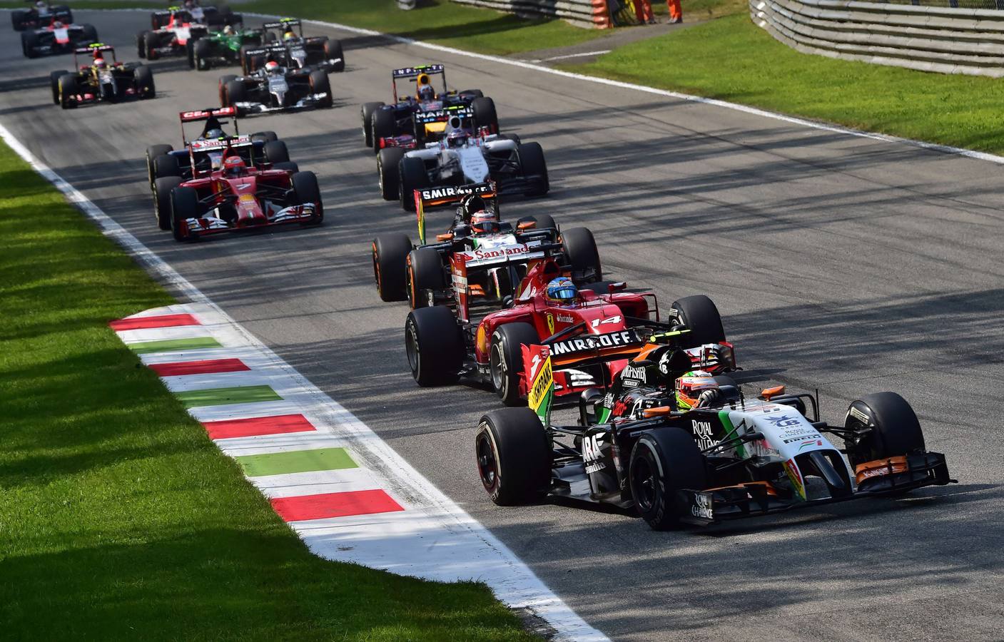 Las mejores imágenes del Gran Premio de Italia de Fórmula-1