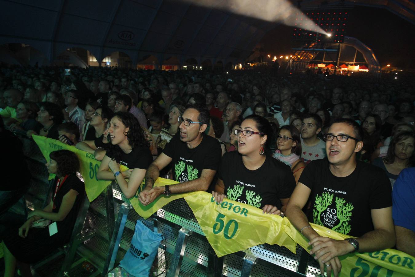 Los conciertos de Víctor Manuel