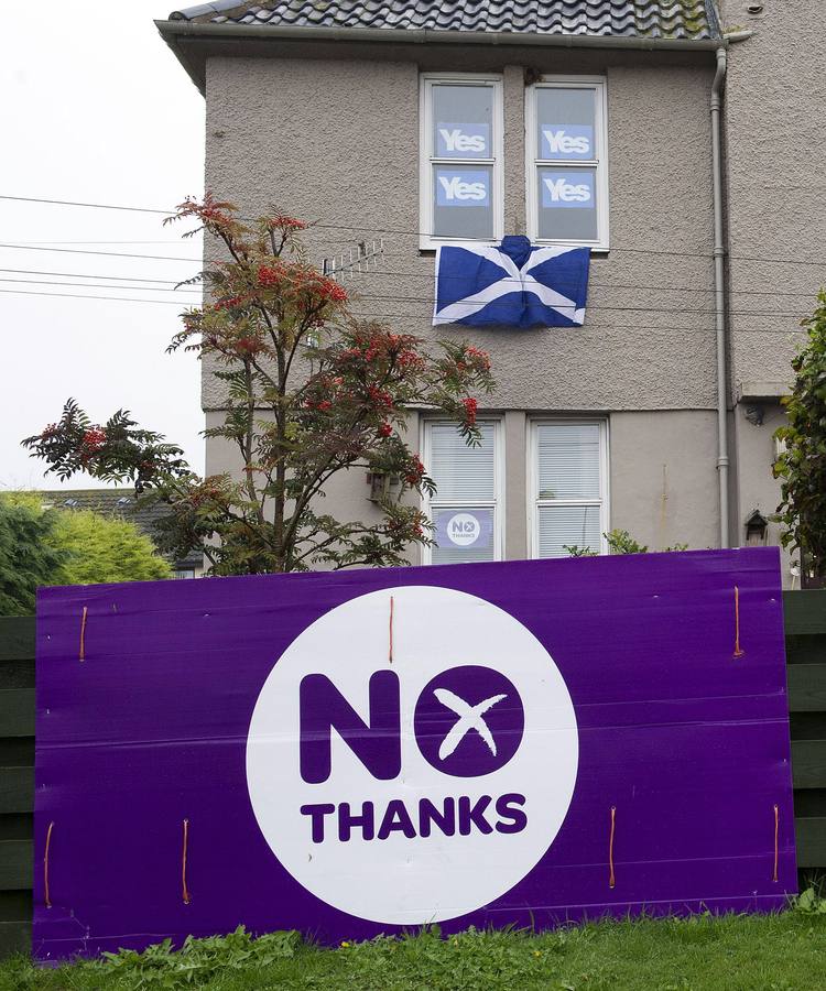 Escocia, dividida ante el referéndum