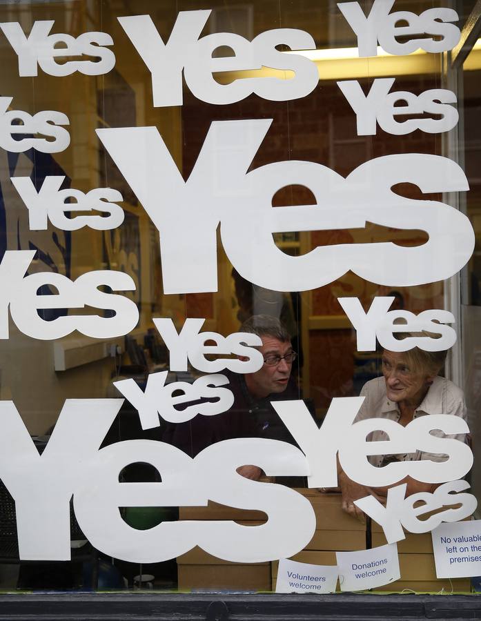 Escocia, dividida ante el referéndum