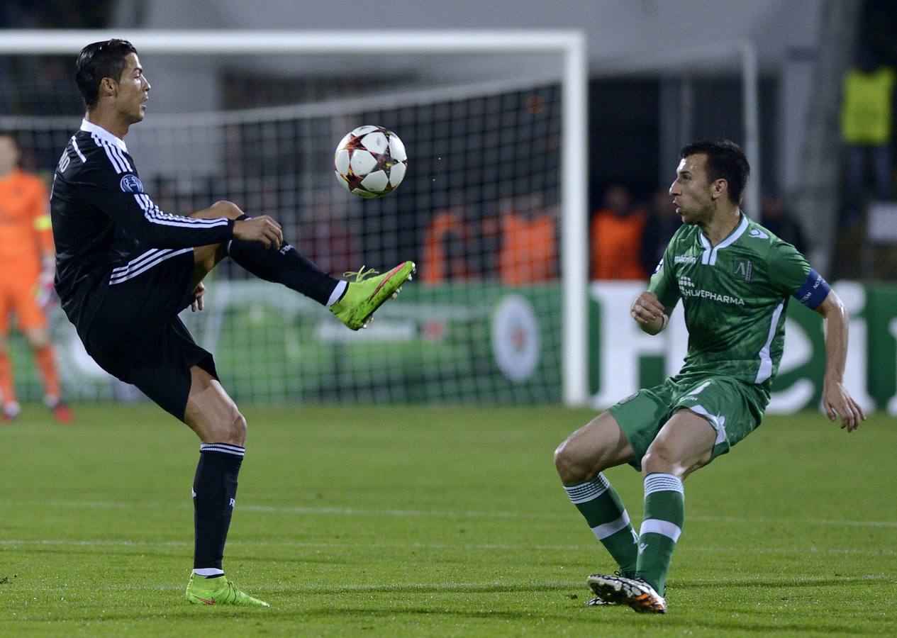 El Madrid visita al Ludogorets