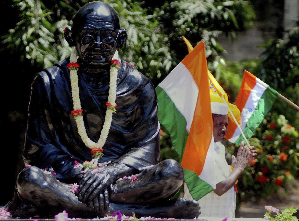 Un país más limpio en homenaje a Gandhi