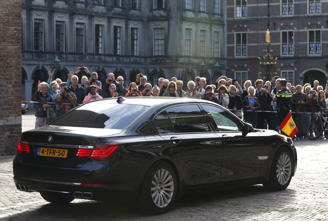 Duelo de estilo entre las Reinas Letizia y Máxima en la visita de los Reyes de España a Holanda