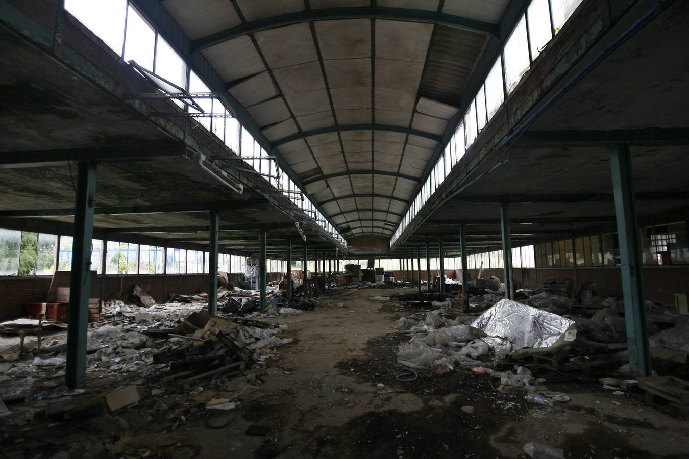 El desolador estado de la fábrica de loza de San Claudio
