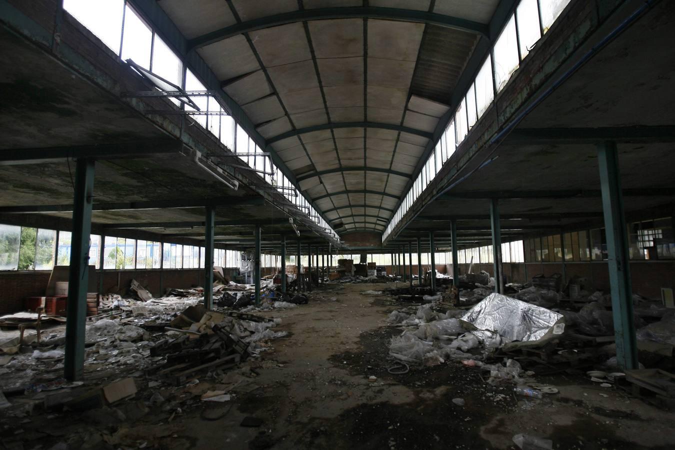 El desolador estado de la fábrica de loza de San Claudio