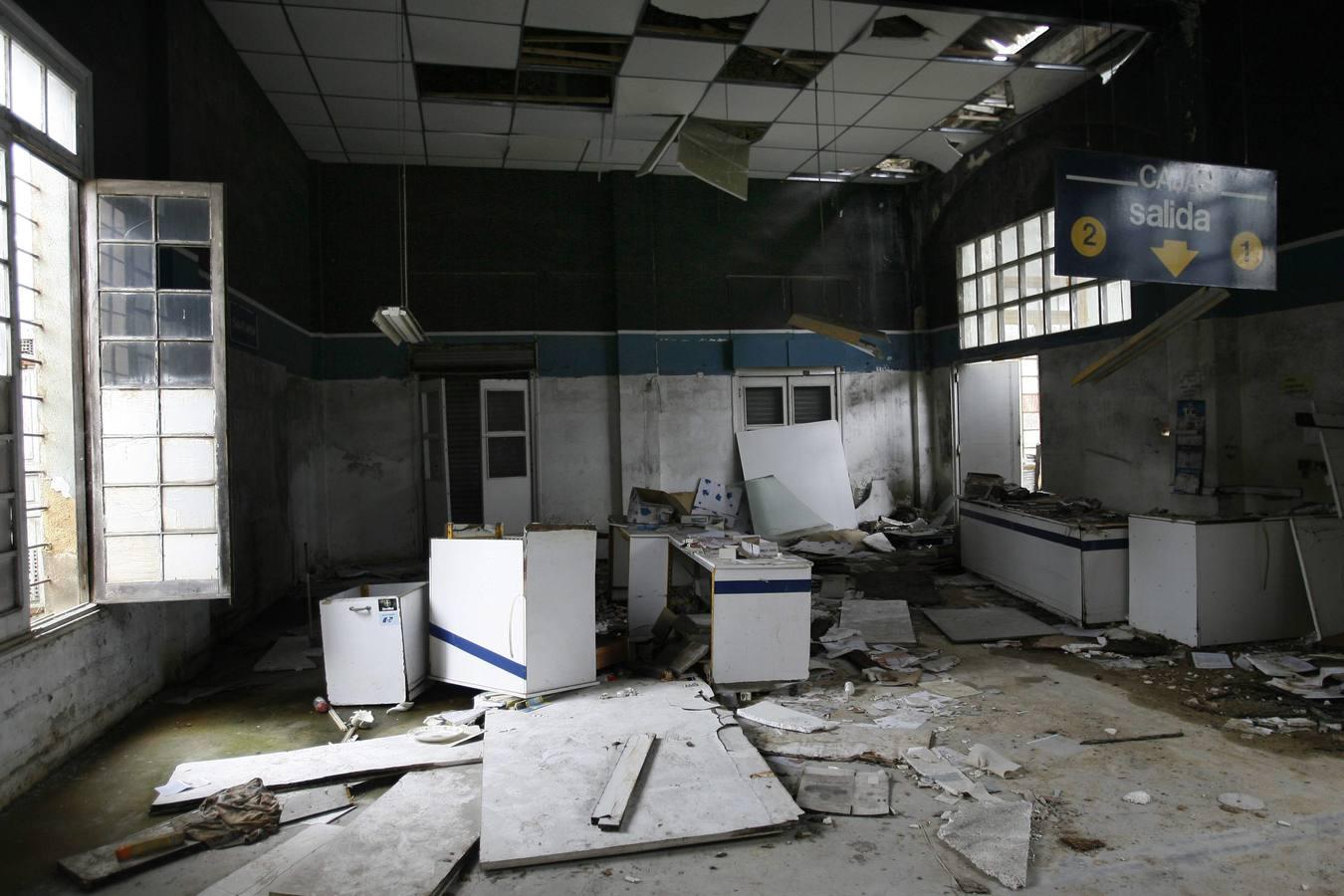 El desolador estado de la fábrica de loza de San Claudio