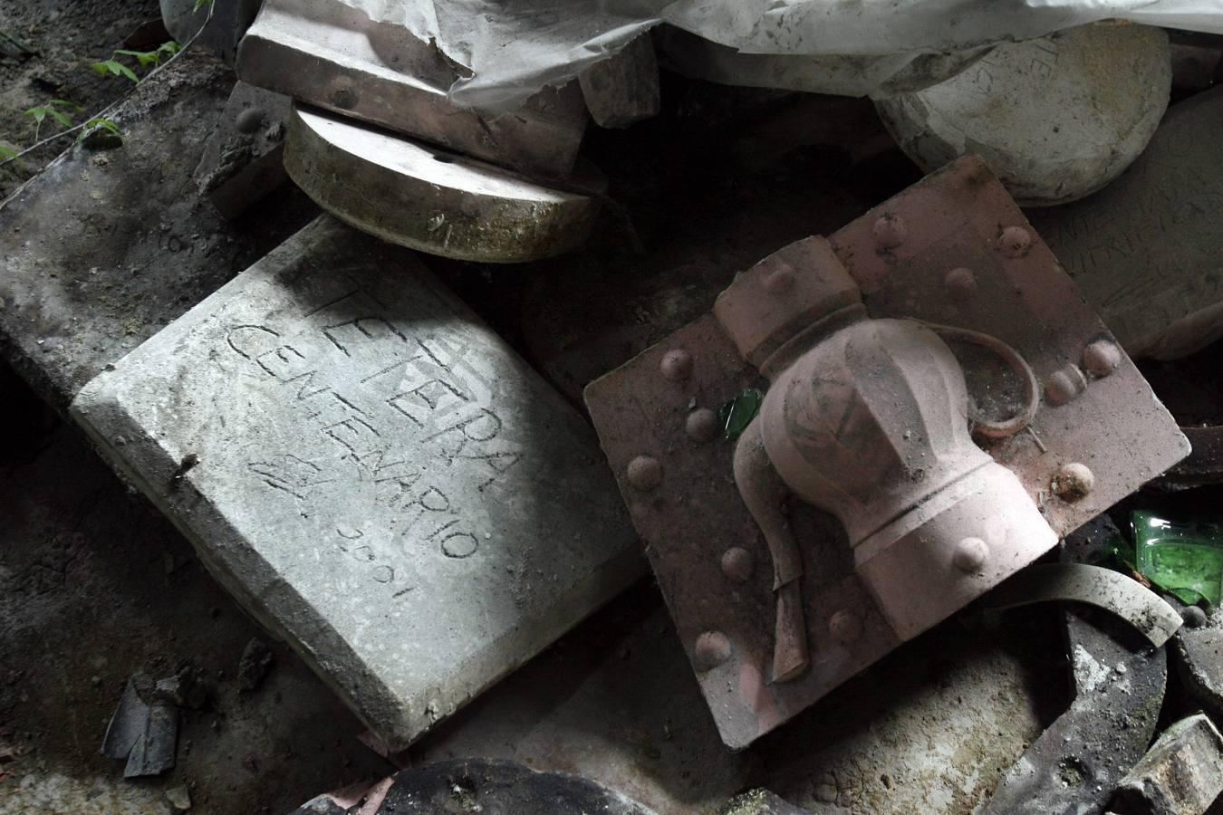 El desolador estado de la fábrica de loza de San Claudio