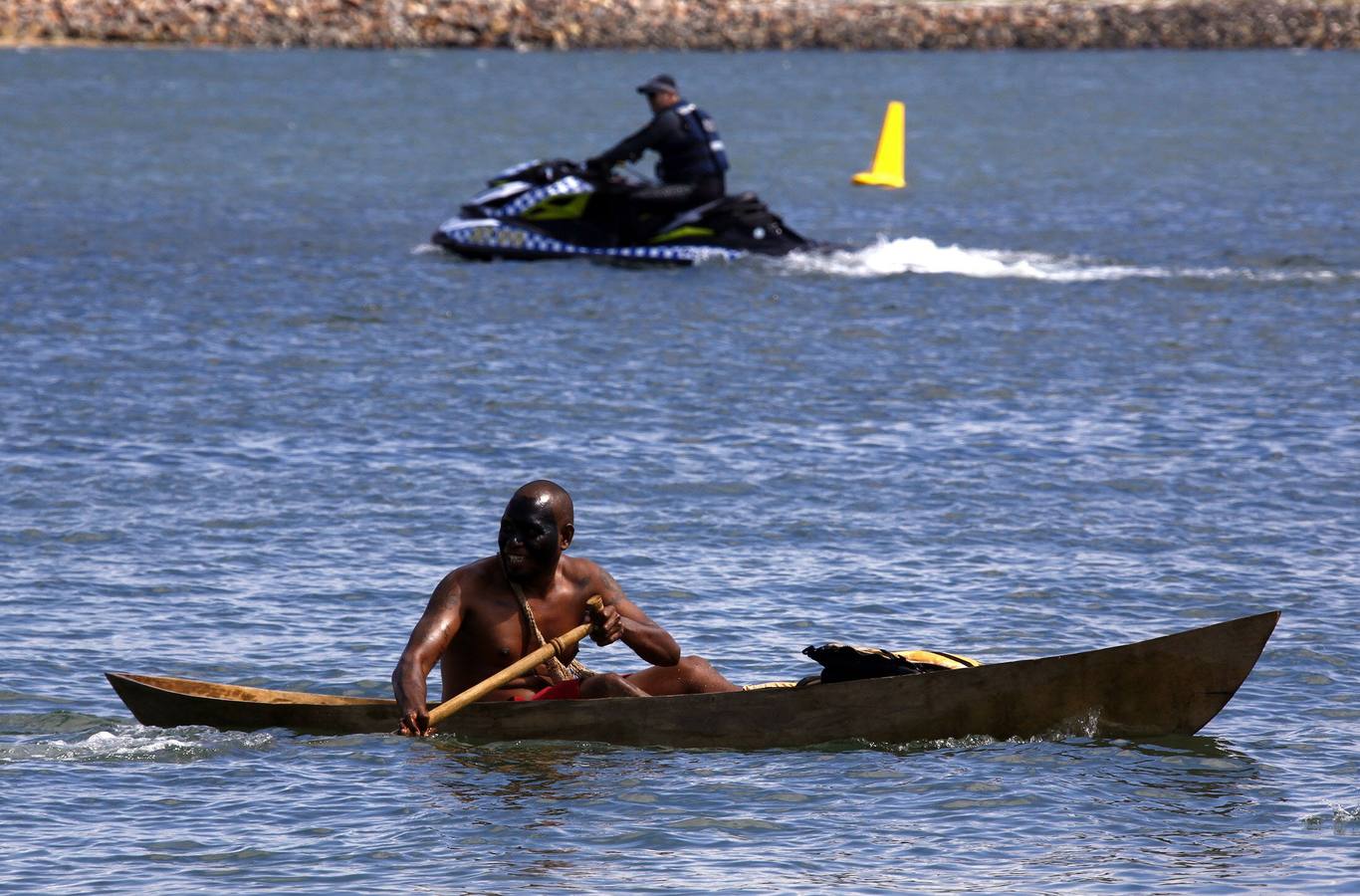 Pobladores isleños del Pacífico protestan contra calentamiento global