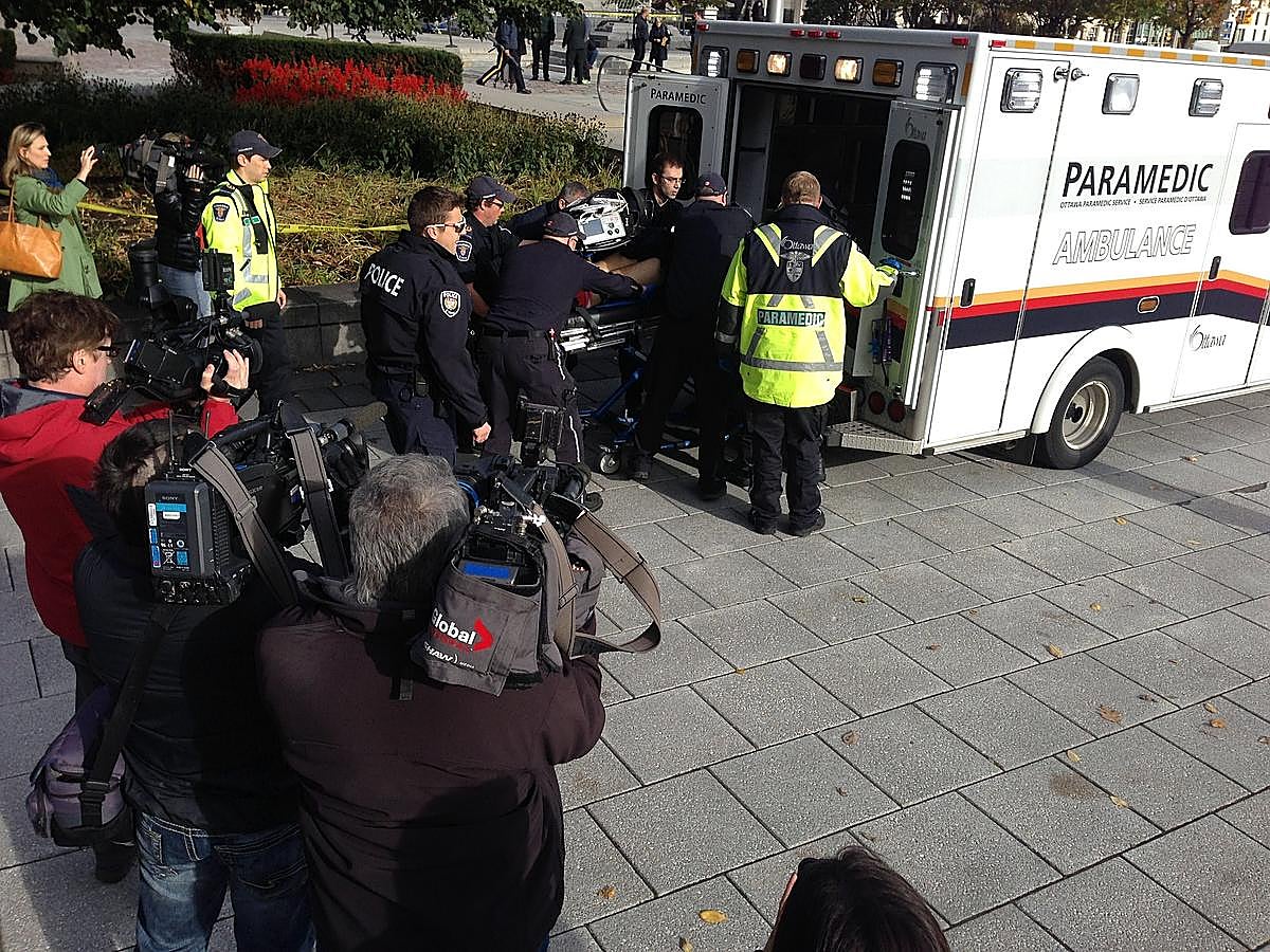 Alerta en Ottawa tras un tiroteo frente al parlamento