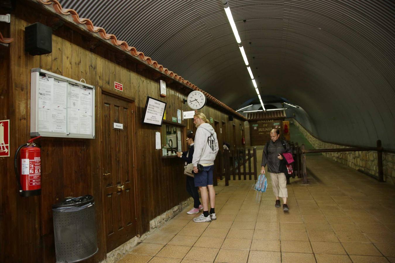 El funicular de Bulnes mejora sus instalaciones