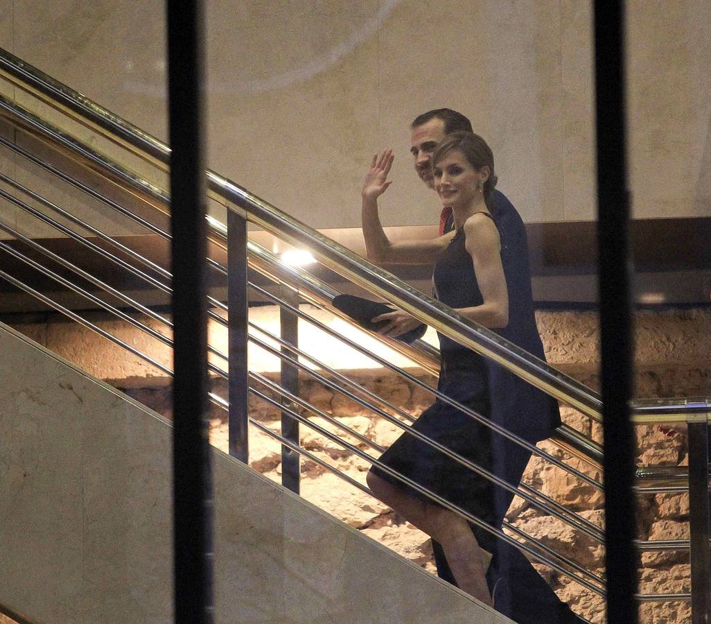 Los Reyes de España llegan a Oviedo para presidir los Premios Príncipe de Asturias