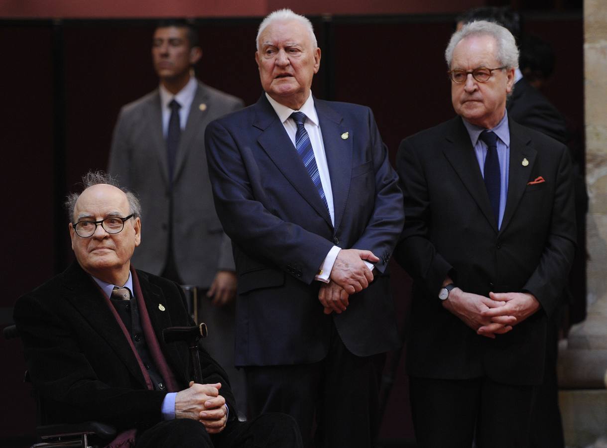 Los Reyes reciben en audiencia a los galardonados con los Premios Príncipe de Asturias 2014
