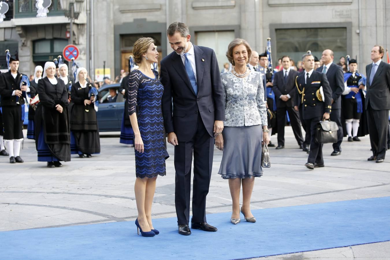 La alfombra azul de los Premios Príncipe de Asturias