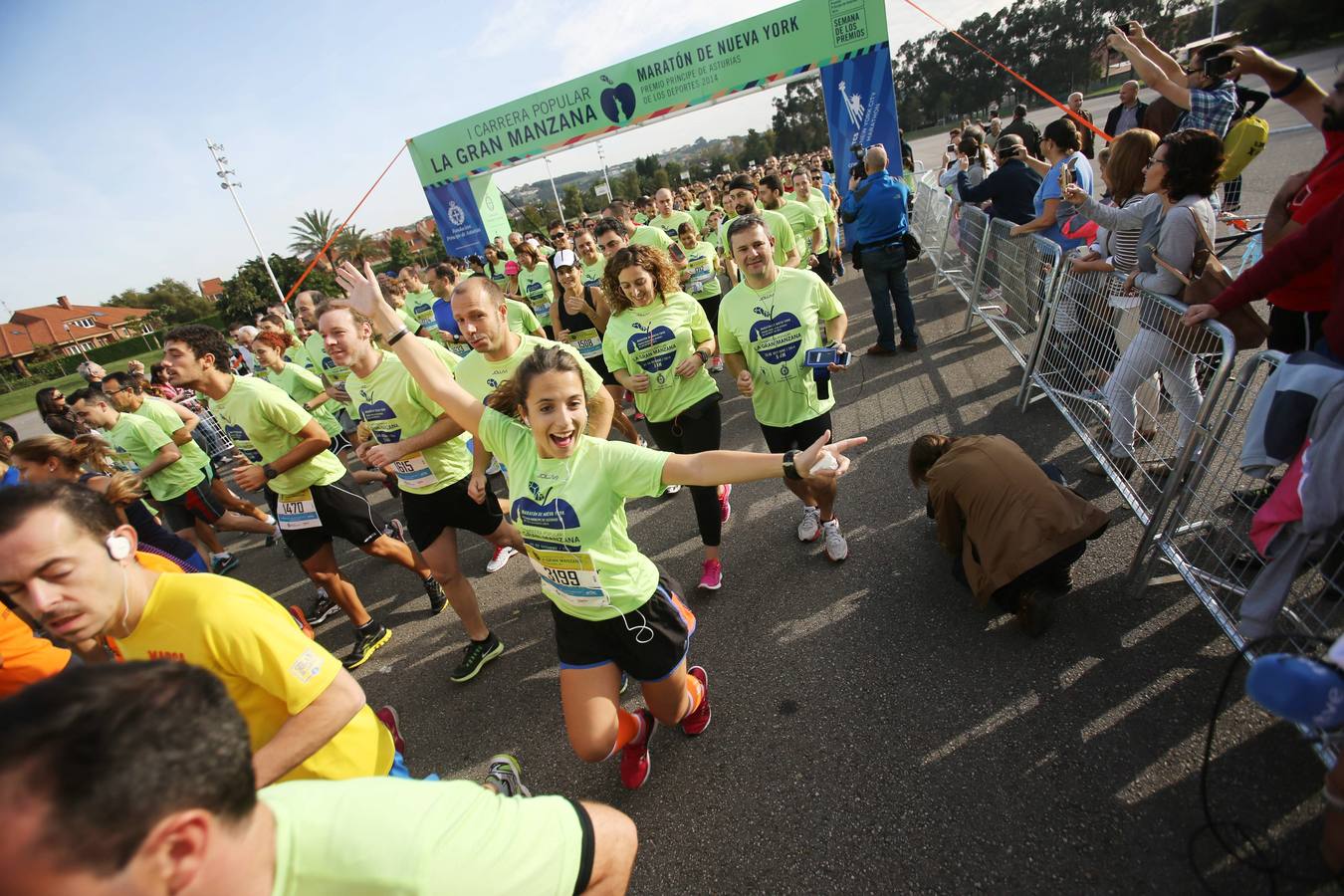 La carrera de &#039;La Gran Manzana&#039; se traslada a Gijón