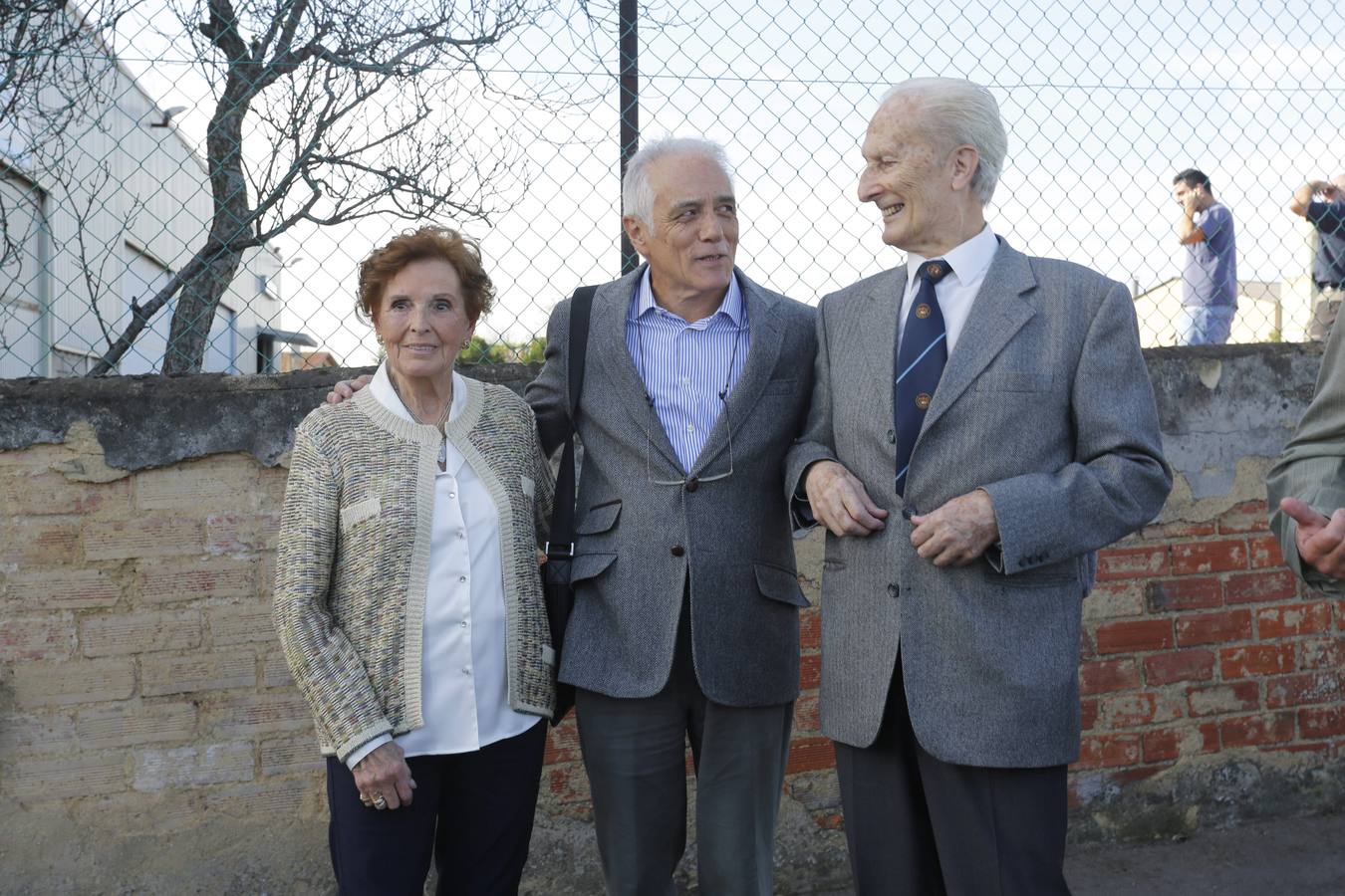 Inauguración de la calle Alfredo Liñero, en Gijón