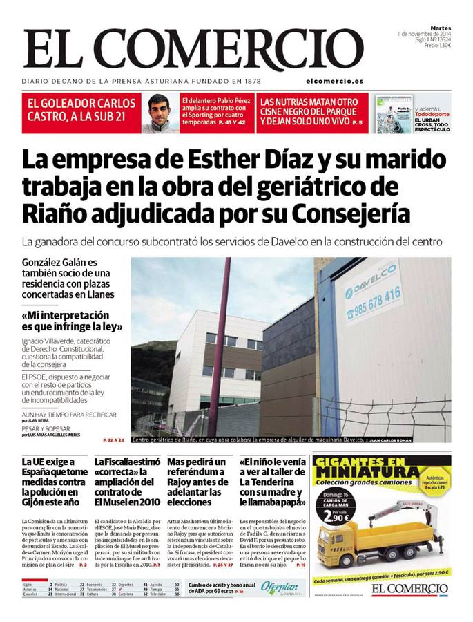 Nueve portadas que explican la dimisión de Esther Díaz