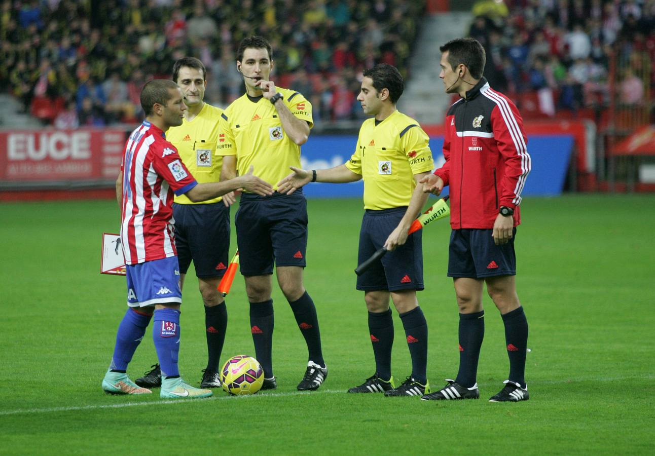 Las mejores imágenes del partido Sporting - Llagostera