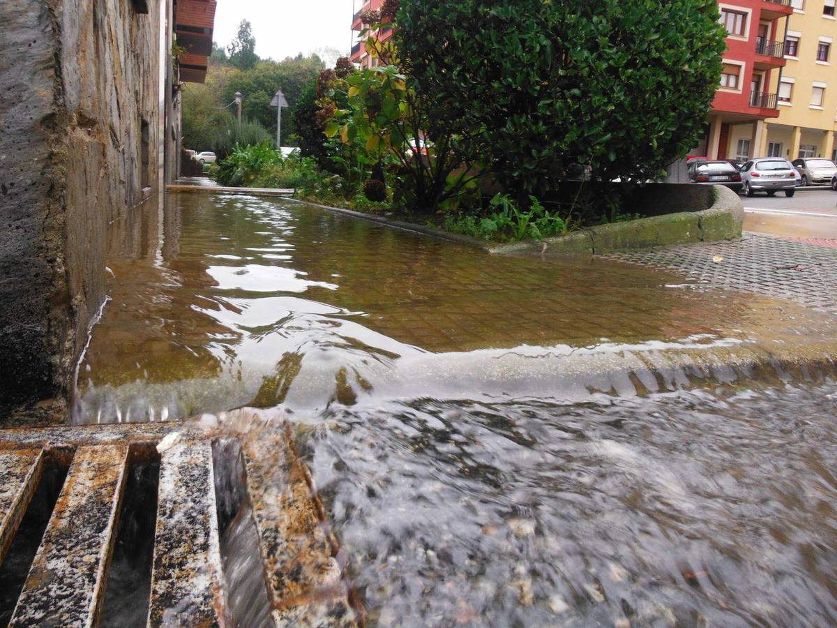 Los daños de las lluvias en el Occidente asturiano