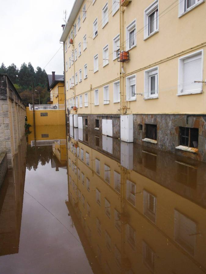 Los daños de las lluvias en el Occidente asturiano