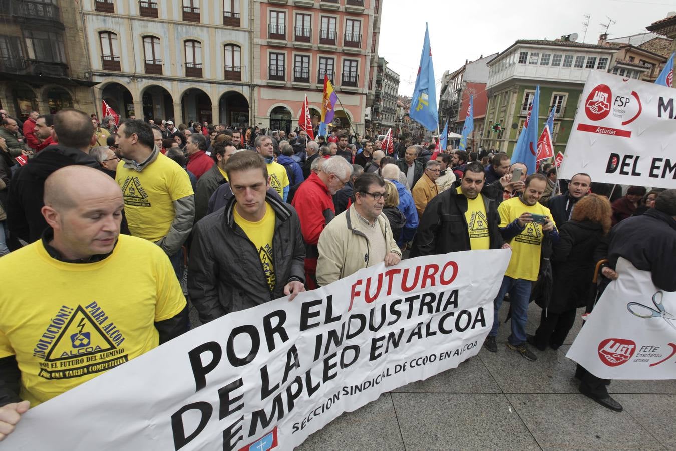 Manifestación en Avilés por los &quot;derechos y la dignidad&quot;