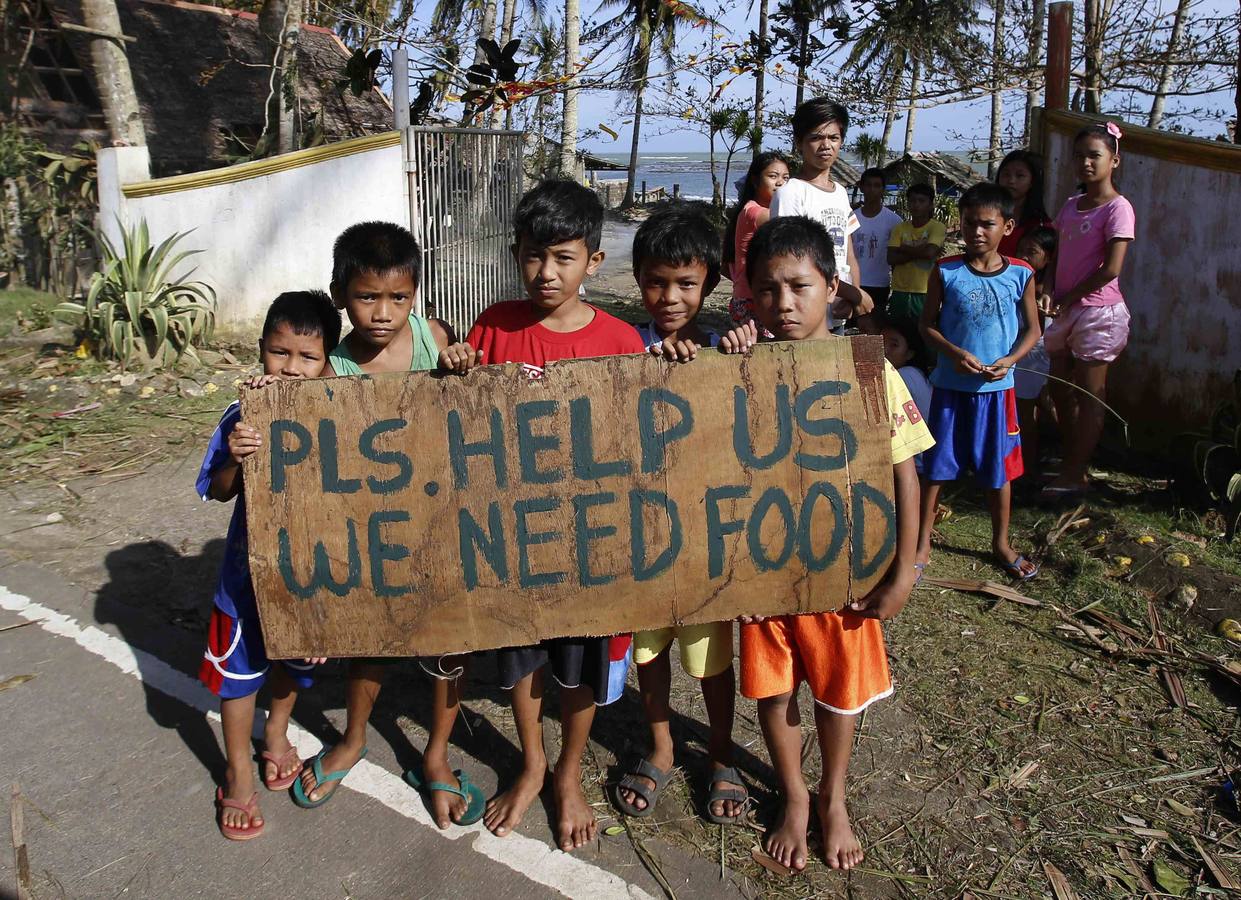 El paso de Hagupit, en imágenes