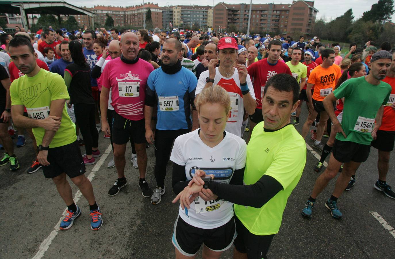Carrera popular de Nochebuena en Gijón