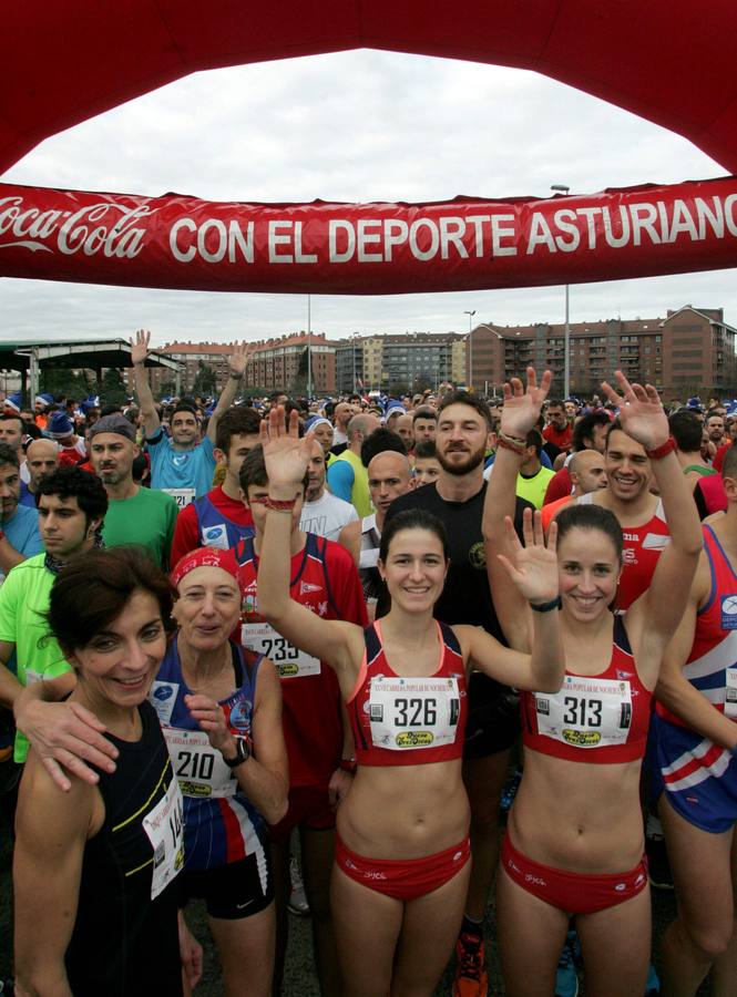Carrera popular de Nochebuena en Gijón